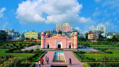 লালবাগ কেল্লা, ঢাকা – মুঘল স্থাপত্যের অনন্য নিদর্শন।