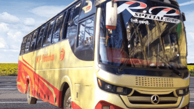RPSpecial bus at Bonpara and Jhalmalia counter Bangladesh