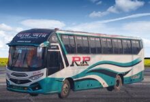 RR Travels bus at Bonpara counter Bangladesh
